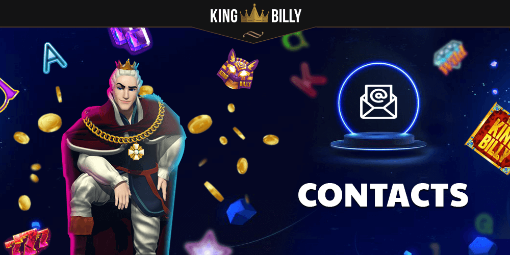 To support users of King Billy Casino, the online gambling platform provides round-the-clock customer service