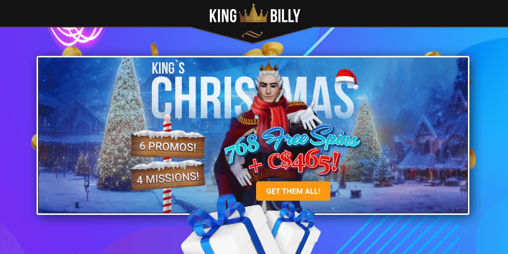King Billy Casino have prepared some instructions on what you need to do to claim your rewards