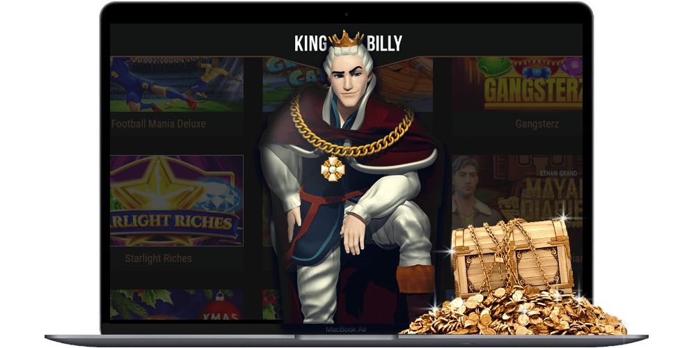 At King Billy Casino you can find thousands of different games