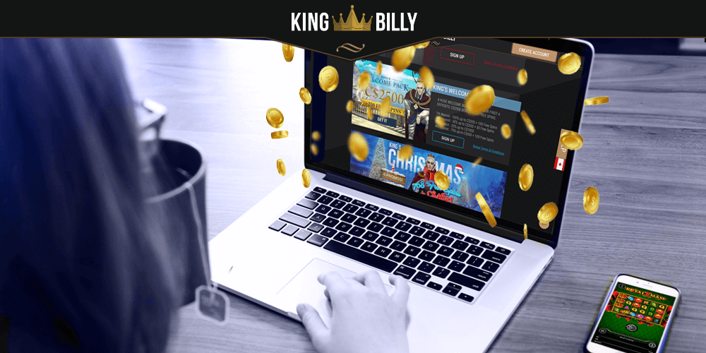 Every new user who has just created an account at King Billy Casino can get a welcome bonus for their gambling at our games