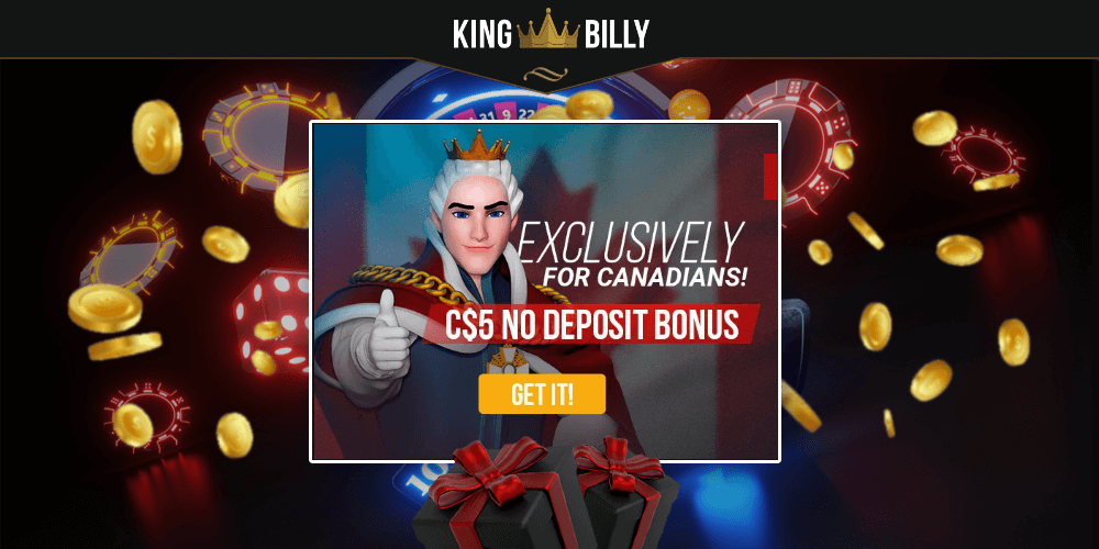New users of King Billy Casino have the opportunity to get an exclusive no deposit bonus and start winning real money without any investment