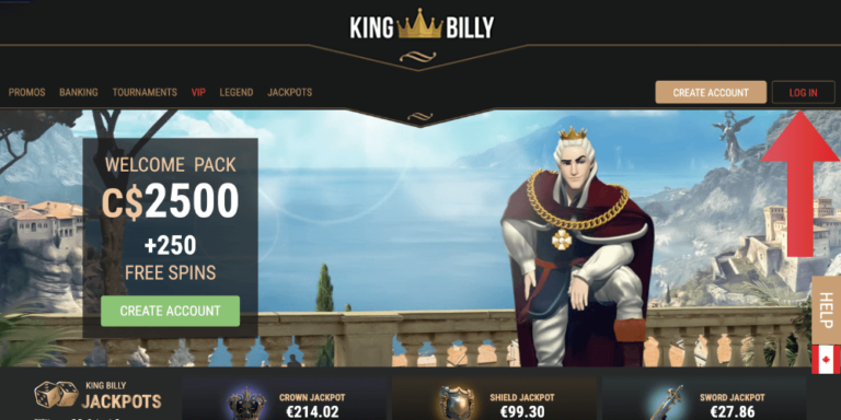 King Billy Casino Review 2024: $2,500 Welcome Bonus + 250FS